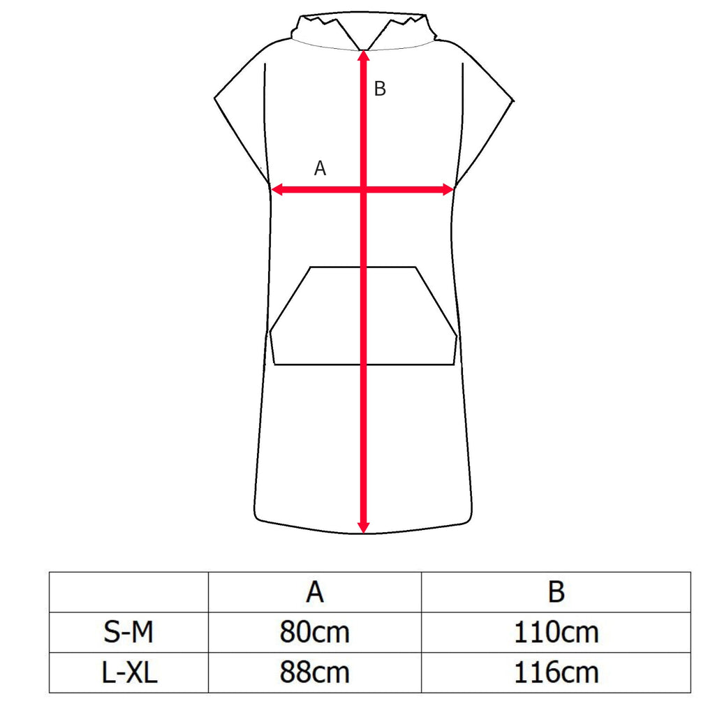 Mens Aqua Microfibre Changing Robe - Adore Home